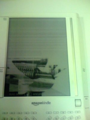 Amazon Kindle e-ink Screen Transplant from a Sony Reader