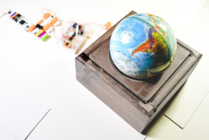 Make A Realtime Spinning Globe With LittleBits And Arduino « Adafruit Industries – Makers, hacke ...