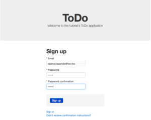 Creating a simple ToDo application with Ruby on Rails – Part 3