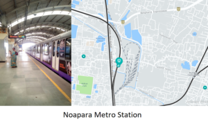 Noapara Metro Station is the newest and laegest station is the Kolkata Metro.
It was opened in 1 ...