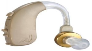 Receiver-in-canal (RIC) hearing aids sit behind the ear and deliver sound directly into the ear. ...