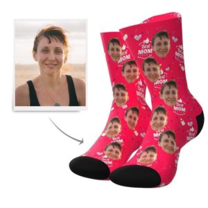 Best Mom Custom Face Socks | Get Photo Blanket