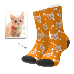 Custom Cat Socks | Get Photo Blanket