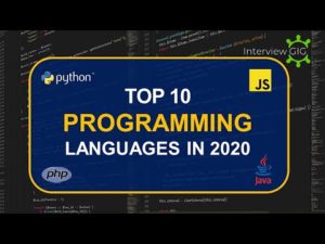 Top 10 Programming Languages in 2020 || Most Used Programming Languages || – YouTube