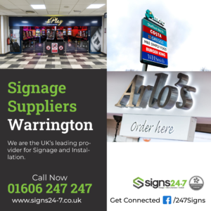 Signage Suppliers Warrington