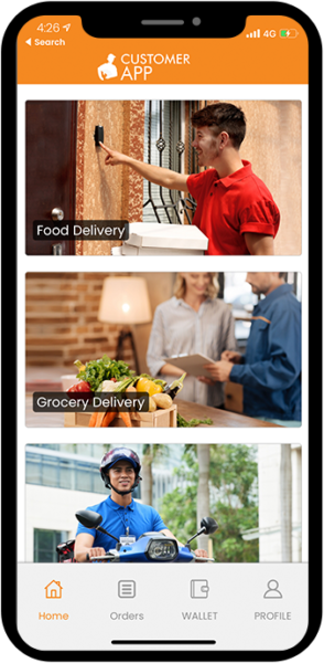 Glovo clone: On Demand Delivery App Solution