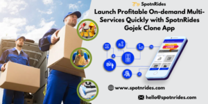 Launch Profitable On-demand Multi-Services Quickly with SpotnRides Gojek Clone App