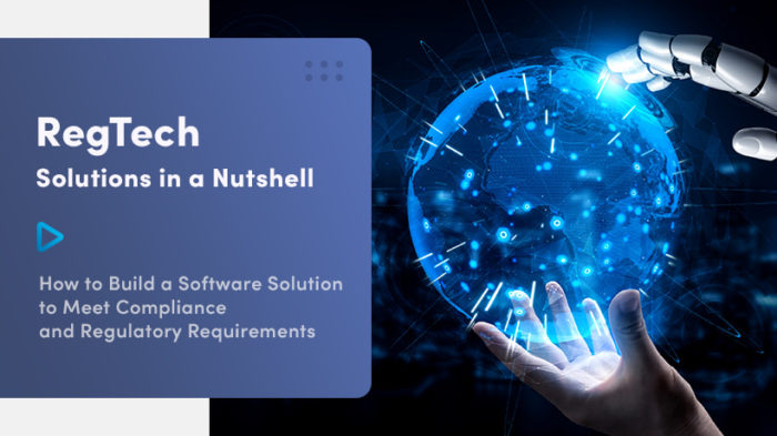 RegTech Solutions In A Nutshell: How To Build A Software Solution To Meet Compliance And Regulat ...