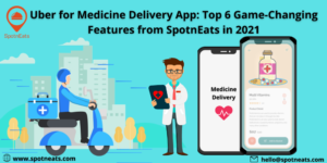 Uber for Medicine Delivery App: Top 6 Game-Changing Features from SpotnEats in 2021