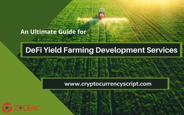 DeFi Yield Farming Development Services | DeFi Farming Platform