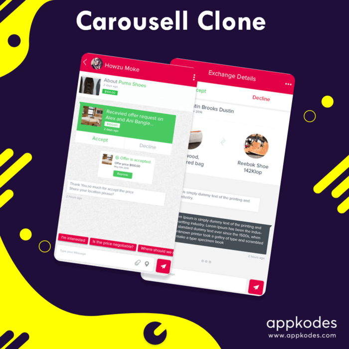 Develop an app like carousell using carousell clone