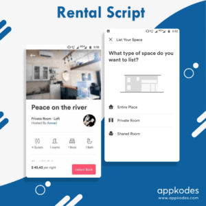 Make use of our Appkodes Airfinch, our readymade Rental Script