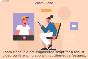 Zoom Clone Script is a pre-made video conferencing app solution with the encompassment of genera ...