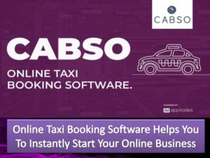 Online Taxi Booking Software Helps You To Instantly Start Your Online Business PowerPoint Presen ...