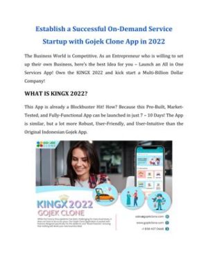 Gojek Clone Super App Stands For On-Demand Businesses