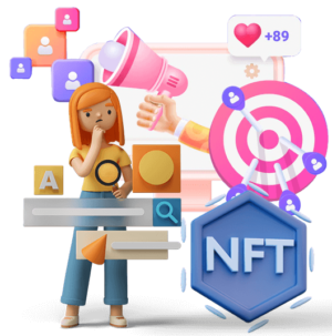 Propel in the world of NFTs with our peculiar and dynamic NFT marketing services