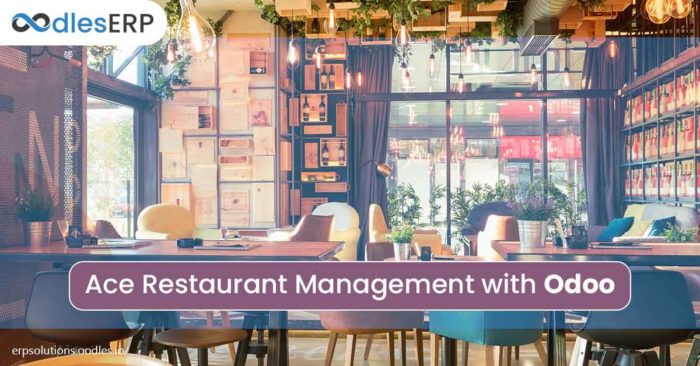 Ace Restaurant Management with Odoo development services
