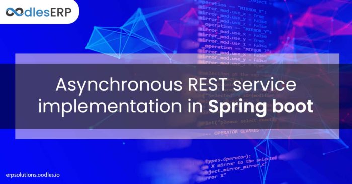 Asynchronous REST service implementation in Spring boot