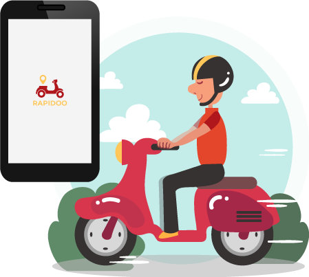 Rapido Clone | On-Demand Bike Taxi App | White-label Rapido Clone App